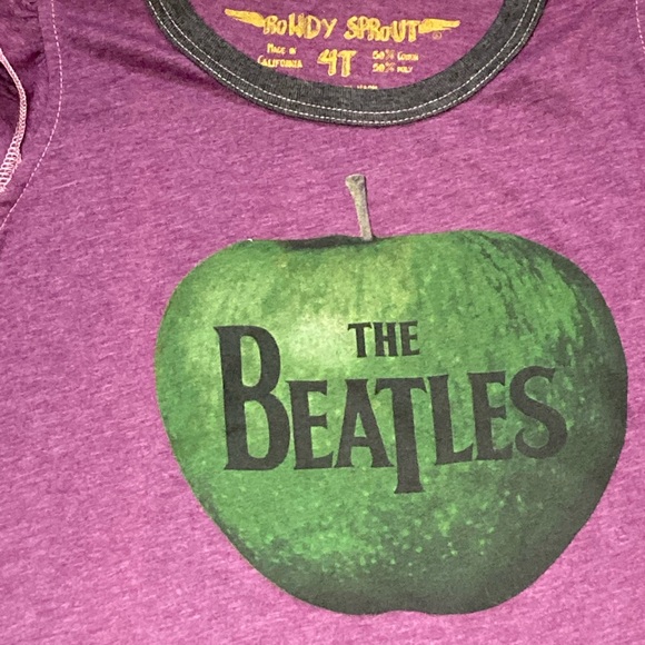 The Beatles Kids Band TShirt Dress Size 4T rowdy sprout authentic designer brand - Picture 10 of 16